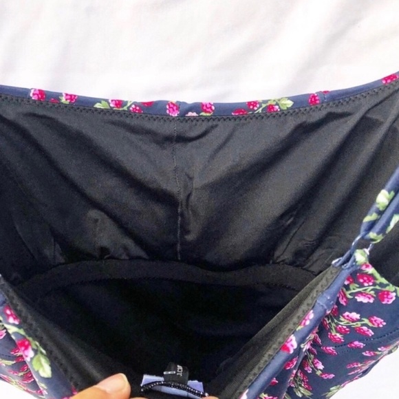 J.CREW | NWT TOPSTITCHED TIE WAIST ONE PIECE IN TWILIGHT BERRY SIZE 12 - Picture 8 of 11